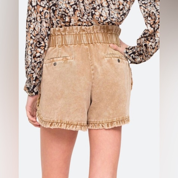 Sea New York Ruffle Idun Shorts Sable Size 8 - Picture 3 of 6